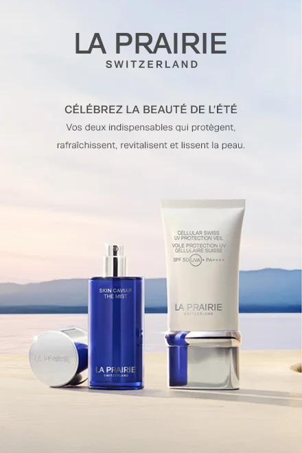 Les Essentiels Voile Protection UV Cellulaire Suisse - Protection Solaire SPF 50 LA PRAIRIE