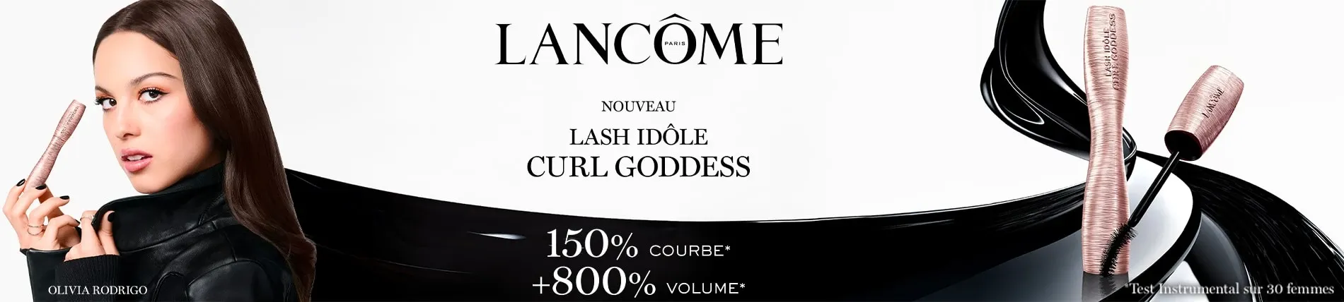 Lash Idôle Curl Goddess Mascara Courbe & Volume Instantanés LANCÔME